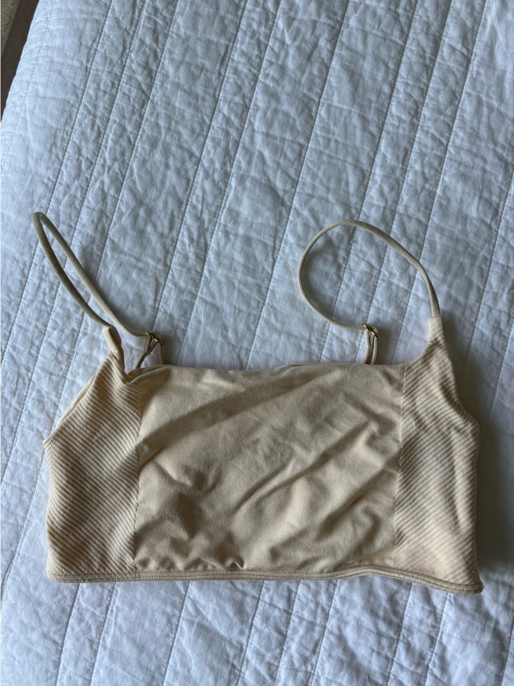 Beige Wireless Bralette